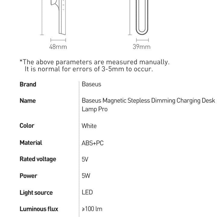 Baseus Magnetic Desk Lamp