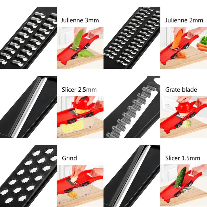 Multi-function Vegetable Cutter Mandoline Slicer