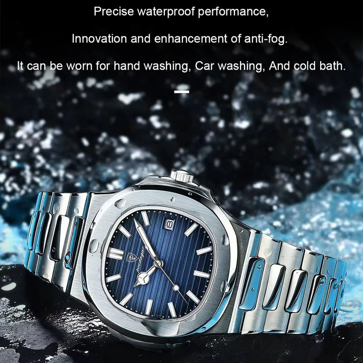 New POEDAGAR Luxury Watch Business Waterproof