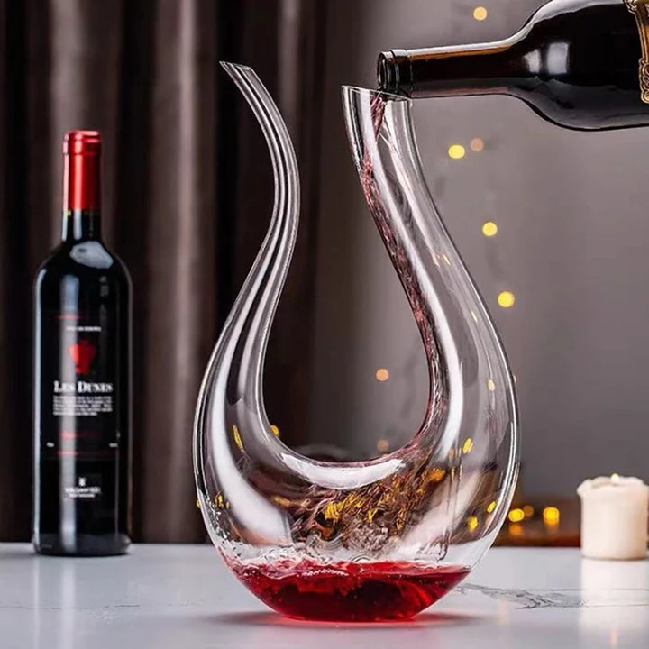 Crystal U-shaped Wine Decanter Gift