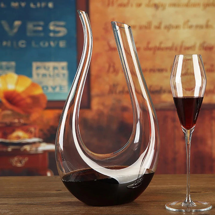 Crystal U-shaped Wine Decanter Gift