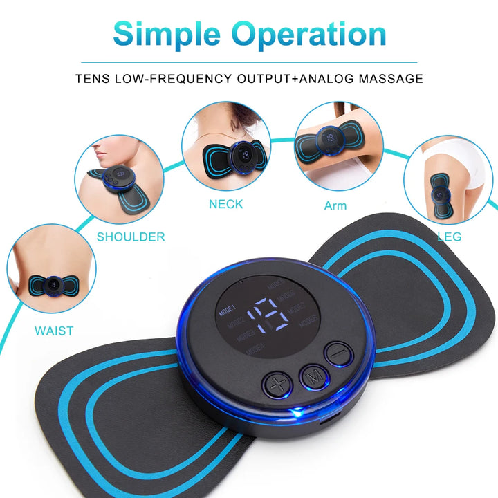 Intelligent Massage Sticker Fully Automatic LCD Display