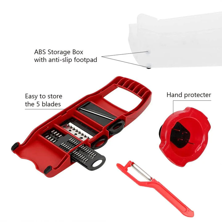 Multi-function Vegetable Cutter Mandoline Slicer