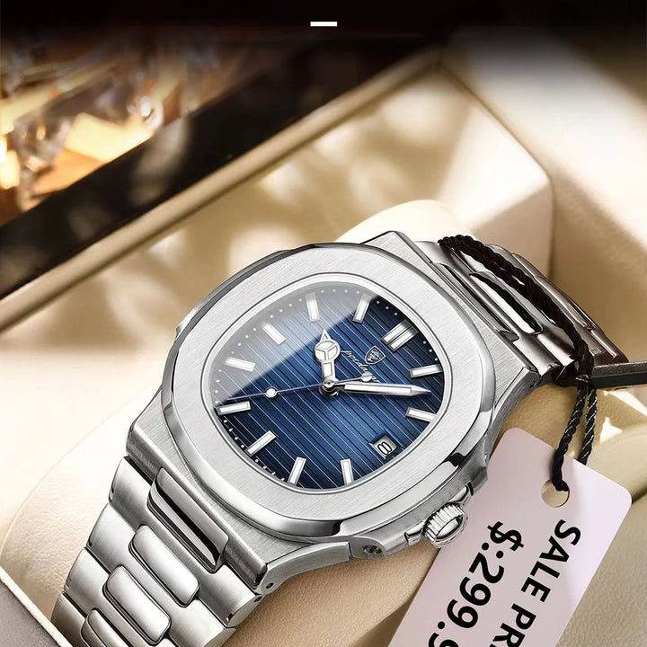 New POEDAGAR Luxury Watch Business Waterproof